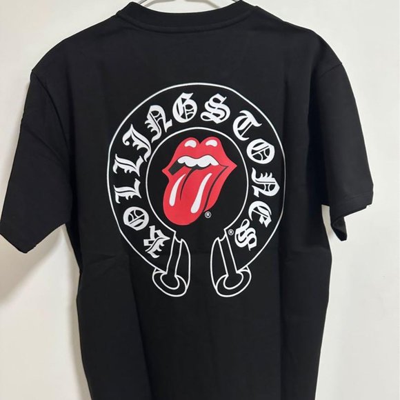 Black Chrome Heart T-shirt